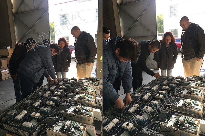 臺灣客戶39臺11KW變頻器控制柜